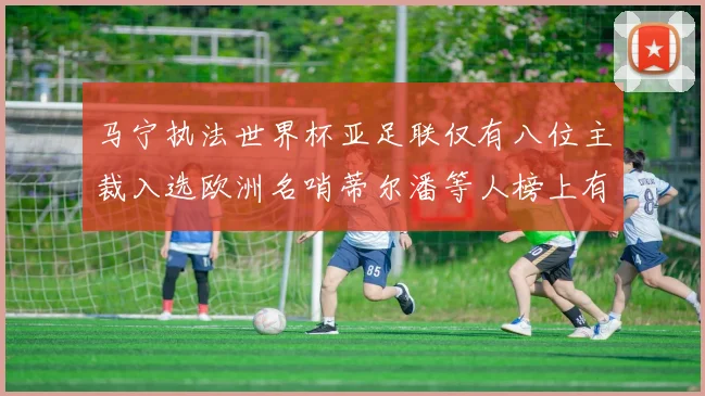 马宁执法世界杯亚足联仅有八位主裁入选欧洲名哨蒂尔潘等人榜上有名
